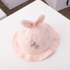 MZ9828 Star Grass Pattern Newborn Basin Hat Baby Cotton Hat Fisherman Hat, Size: Around 42cm(Pink)
