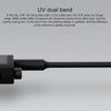 Original Xiaomi IP65 Waterproof UV Dual Band Walkie Talkie 2(Black)