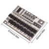 3S 3.7V 12V 100A Polymer Li-ion Phosphate Battery Protection Board With Balance