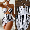 Sexy Three-piece Split Bikini Women Swimsuit, Size:L(As Show)