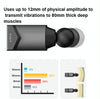 Booster T  Deep Muscle Relaxation Massage Gun,EU Plug  2500mAh With 6 Massage Head(Gray)
