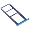 SIM Card Tray + SIM Card Tray + Micro SD Card Tray for Huawei Y7 (2019) / Y7 Pro (2019) / Y7 Prime (2019) (Blue)