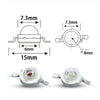 3W High Power LED Light Bulb, For Flashlight, Luminous Flux: 120-140lm