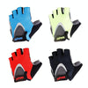 GIYO S-01 GEL Shockproof Cycling Half Finger Gloves Anti-slip Bicycle Gloves, Size: M(Red)