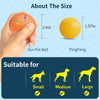 O5 Smart Cat Toy Ball, Luminous, Self-Rotating, 2.4", Orange