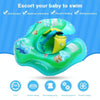 Cartoon Animal Pattern Children Swimming Ring Inflatable Baby Lying Ring Lifebuoy, Size:S