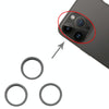 iPhone 14 Pro Max Camera Lens Protector (Black, 3 Pack)