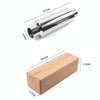 Universal Car / Motorcycles Stainless Exhaust Pipe Muffler 2.5 inch to 2.5 inch
