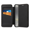 For Samsung Galaxy S25+ 5G Magnetic Armor Series RFID Card Slots Leather Phone Case(Black)
