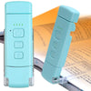 USB Charging Portable Detachable Reading Clip Light Rotatable Eye Protection Mini LED Lamp(White)