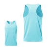 H-Shape Summer Men Sports Vest Casual Breathable Quick-drying Outdoor Running Vest, Size: S(Sky Blue)