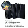 20pcs Finger Skateboard Anti-slip Sticker Sponge Pad, Size: 38x110mm(Black)