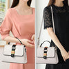 08818 Multifunctional Lady Small Square Handbag(Orange)