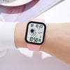 SKMEI 1863 Multifunctional Astronaut Student Digital Sports Square Watch(Pink White Machine)