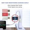 GE06 USB Data Blocker Fast Charging Connector(Blue)