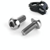 2 PCS Bicycle Accessories Titanium Bottle Cage Screw M5 12mm(Titanium Color)