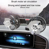 F4206 Suction Cup Double Head Car USB Fan(Black)