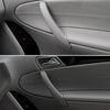 Car Rear Left Inside Doors Handle Pull Trim Cover for Mercedes-Benz C-class W203 -2007, Left Driving (Grey)