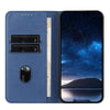 For Samsung Galaxy M34 5G / F34 5G Strong Magnetic Frosted Flip Leather Phone Case(Royal Blue)