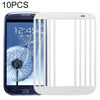 10x Samsung Galaxy S3 i9300 Front Glass Lens (White)