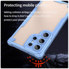 For Samsung Galaxy S24 Ultra 5G Armor Glaze PC Hybrid TPU Phone Case(Blue)