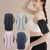 Outdoor Running Cell Phone Arm Bag Unisex Waterproof Mobile Phone Pouch(Gray)