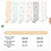 Baby Stockings Anti-Mosquito Thin Cotton Baby Socks, Toyan Socks: S 0-1 Years Old(Light Green Cucumber)