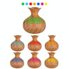 LED Light Aromatherapy Diffuser Home Small Vase Quiet Humidifier Aromatherapy Diffuser 2 In 1(Shallow Wood)