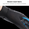 HSLEJP Outdoor Sports Breathable Touch Screen Antiskid Cycling Full Finger Gloves, Size: L(Black)