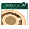 Cat Scratching Board, 8-Shaped, Light Blue, with Balls