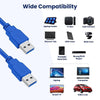 USB 3.0 A Male to A Male AM-AM Extension Cable, Length: 1m