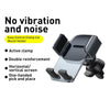 Baseus SUYK000101 Easy to Control Clamping Car Phone Holder Outlet Version(Dark Sky Black)