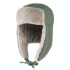 Windproof Padded Thickened Snow Hat Cold Protective Ear Hat, Size: One Size(Army Green)