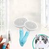 Self-Cleaning Pet Grooming Comb for Cats & Dogs - Pink