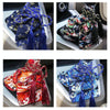 Car Personality Gear Cover Automatic Manual Gear Lever Dustproof Cover(Sea Wave Blue)
