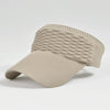 8010 Lady Empty Top Outdoor Sports Peaked Cap Students Sun Hat(Khaki)