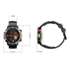 LOKMAT ZEUS3 Pro 1.39-Inch 5ATM Waterproof Outdoor Sports Bluetooth Call Smart Watch(Green)