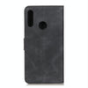 For Alcatel 1SE 2020 KHAZNEH Retro Texture PU + TPU Horizontal Flip Leather Case with Holder & Card Slots & Wallet(Black)