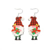 Christmas Element Cartoon Decoration Earrings Shiny Earrings, Spec: Rudolph