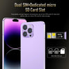 i15 Pro Max / N85, 1GB+16GB, 6.1 inch Screen, Face Identification, Android  8.1 MTK6580A Quad Core, Network: 3G, Dual SIM(Purple)