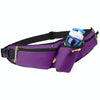 Outdoor Sports Water Bottle Waist Bag Multifunctional Fitness Running Mobile Phone Invisible Waist Bag(Violet)