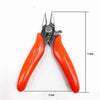 Stainless Steel Mini Electronic Water Cut Pliers Electrician Repair Tools, Color:Red