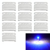 10 PCS ZS-7009 DC24V Waterproof Car / Truck Side Marker Indicator Lights Bulb Lamp(Blue Light)