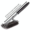 Large Barbecue Grill Pan Cleaning Wire Brush