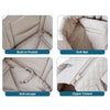 Cat Carrier Bag, Light Grey, Breathable, for Small Dogs & Cats, 2 Sizes
