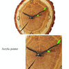 12 Inches Wood Grain Annual Ring Quartz Silent Clock Wall Clock, Style:MW020-12 (28x30 cm)