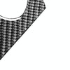 Car Carbon Fiber Central Control Below Air Outlet Decorative Stickers for Volvo V60 2010-2017 / S60 2010-2018, Right Drive