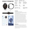 WS-20 1.43 inch IP67 Sport Smart Watch Support Bluetooth Call / Sleep / Blood Oxygen / Heart Rate / Blood Pressure Health Monitor, Silicone Strap(Black)