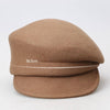Autumn Winter Wool Beret Breathable Duck Tongue Cap, Size: Adjustable(White)