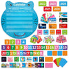 Classroom Decoration Cat Head Calendar Hanging Bag